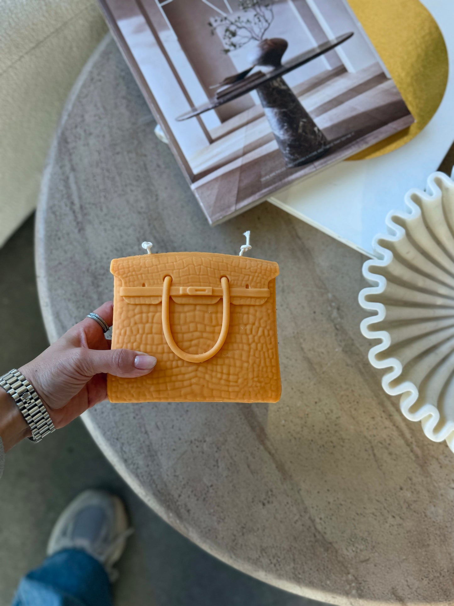 Birkin Bag Candle