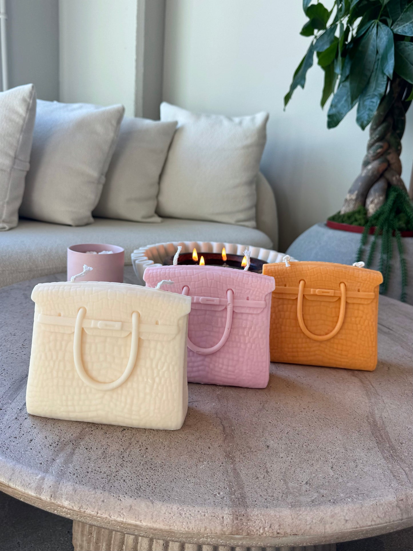 Birkin Bag Candle